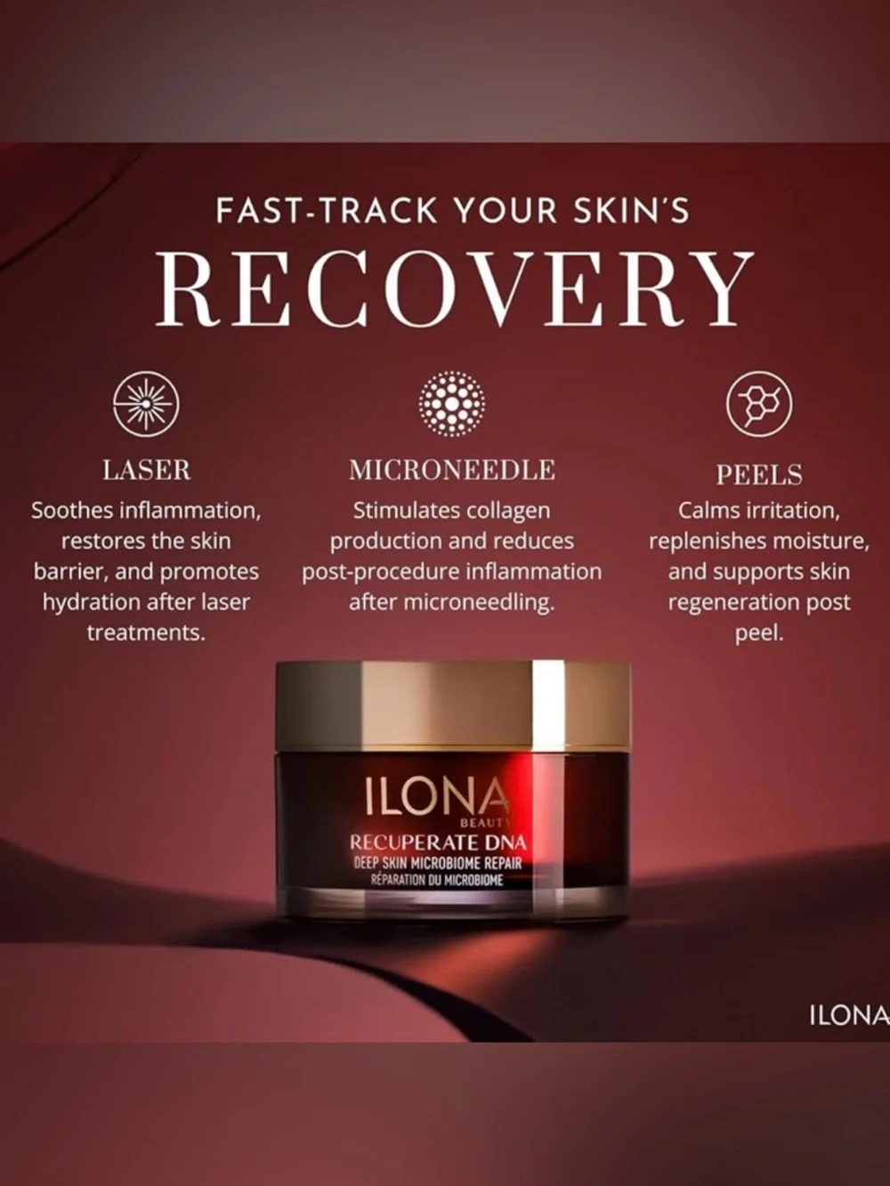 ILONA Recuperate DNA Microbiome Face Moisturizer